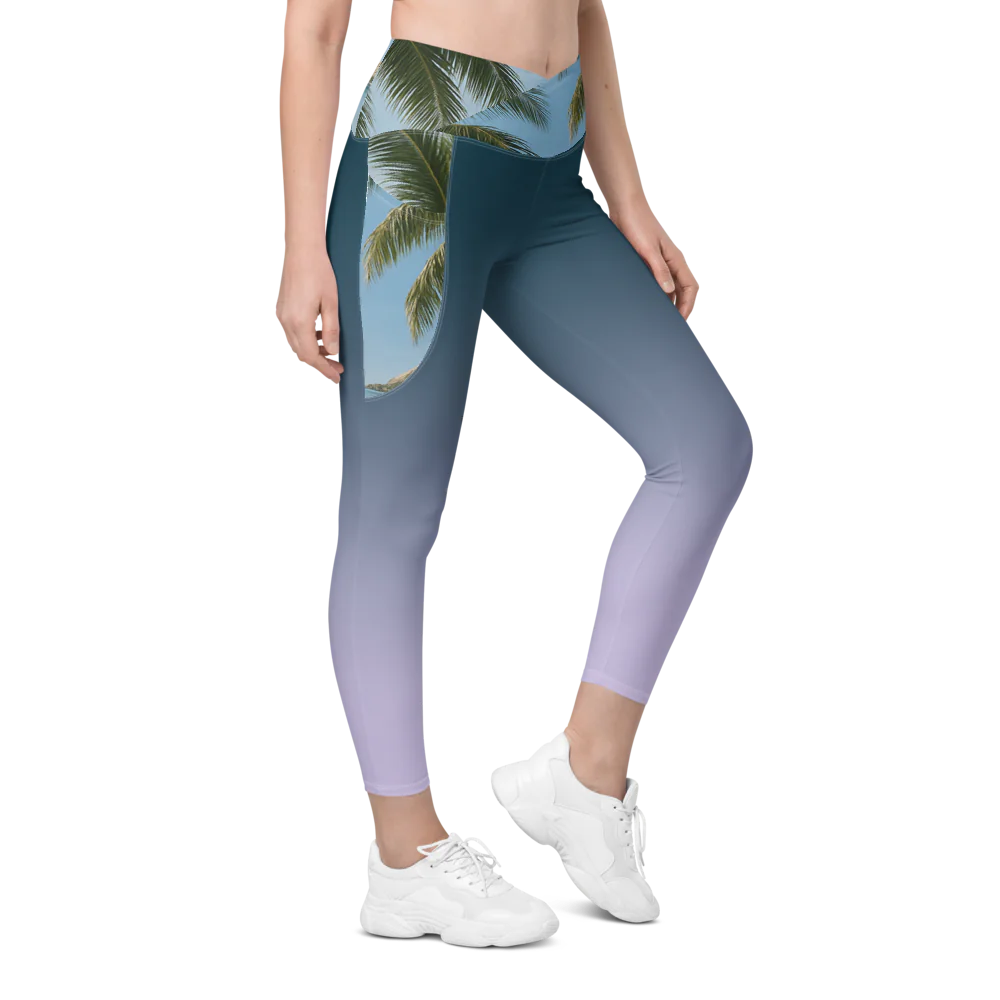 C.O.G Recycled Crossover Leggings with Pockets