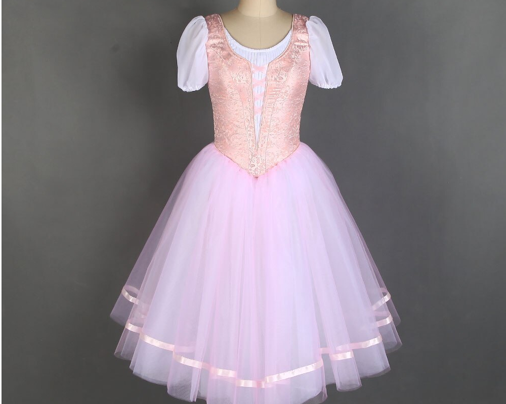 Professional Romantic Ballet Tutus With Puff Sleeve Pink Arabesque Life 