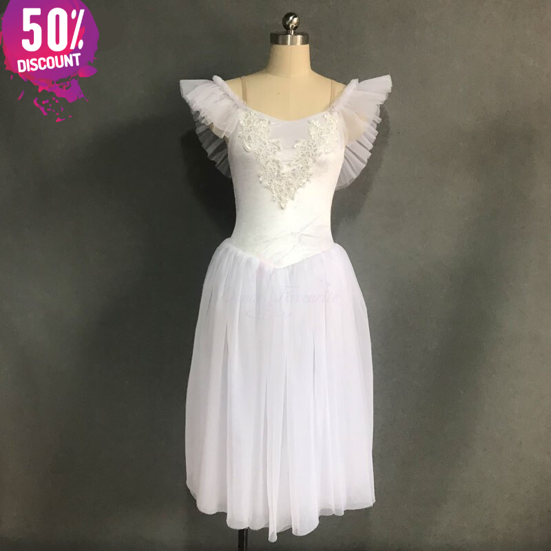 White Soft Tulle With Velvet Bodice Contemporary Romantic Ballet Dress Arabesque Life 