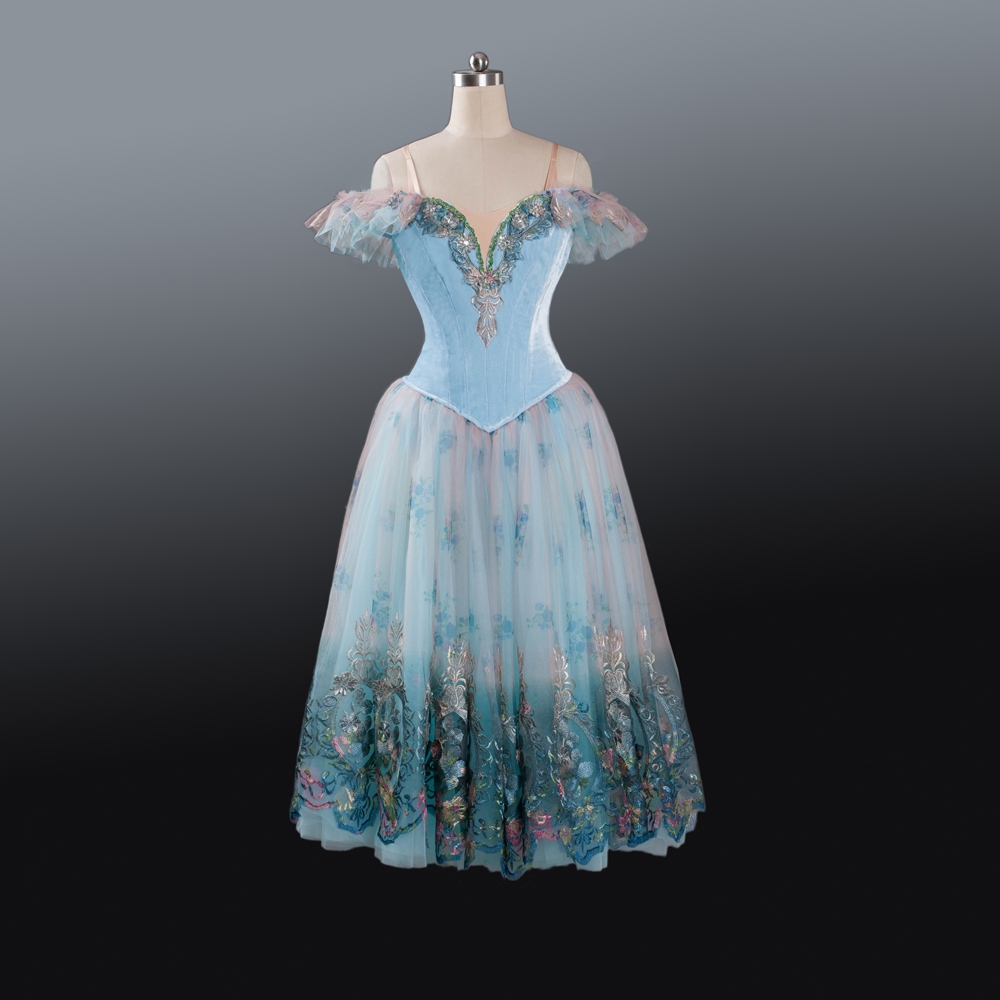 Romantic Blue Classical Ballet Dress - Arabesque Life