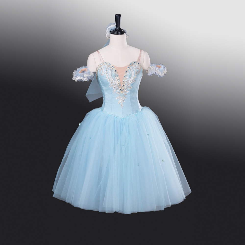 Romantic Ice Blue Ballet Dress Customized Choose Color Arabesque Life 