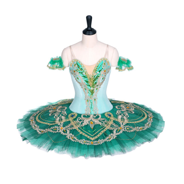 New Classical Royal Green Ballet Platter Tutu Professional Performances Arabesque Life 