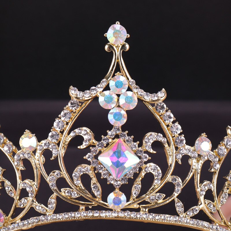 Royal Queen Performance Crystal Tiara Crown - Arabesque Life