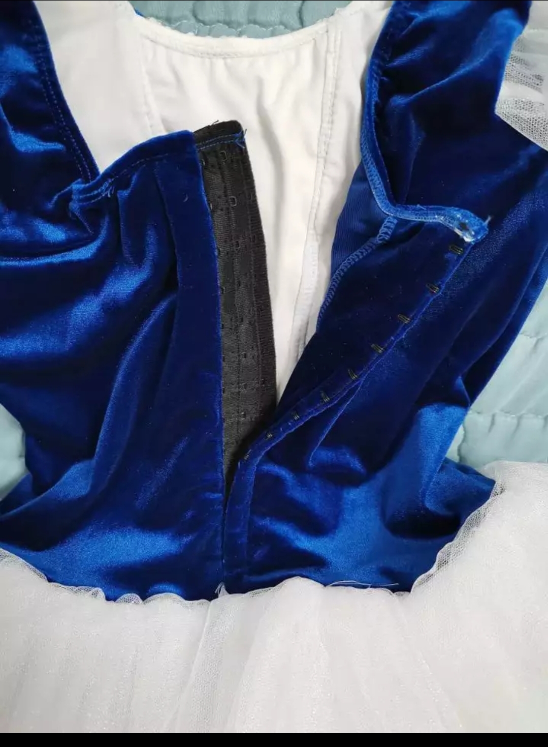 Customized Blue Giselle Romantic Ballet Peasant Dress | Arabesque Life